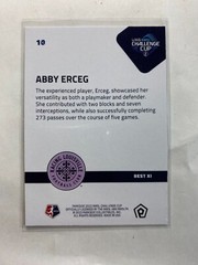 Abby Erceg 2023 Racing Louisville FC #10 Parkside NWSL Card Challenge Cup