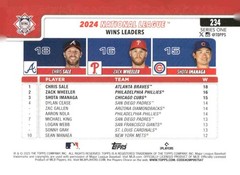 2025 Topps #234 National League Leaders Wins