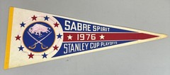 RARE New Old Stock Never Display 1976 Buffalo Sabres Spirit Stanley Cup Pennant
