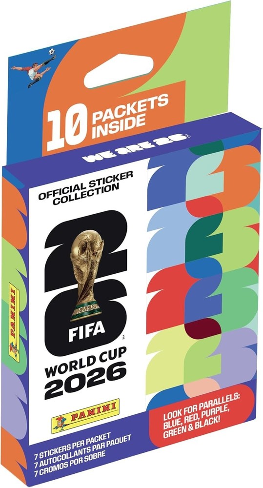 2026 FIFA World Cup Sticker Packs Trading Stickers 5 10 25 50 Pack Lot