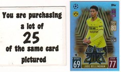 x25 Jude Bellingham Star of 2021-22 Topps Match Attax #STA 11 England World Cup!