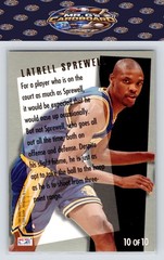 1994-95 Ultra #10 Latrell Sprewell Inside/Outside