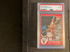 1985-86 Star Basketball #105 David Greenwood PSA 6 EX-MT
