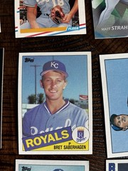 Lot Of 3200 Kansas City Royals Box 2 Bo Jackson 87’, Bret Saberhagen RC, Brett