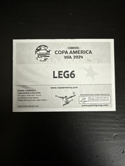 Panini Copa América USA 2024 Lionel Messi Argentina LEG6 Sticker