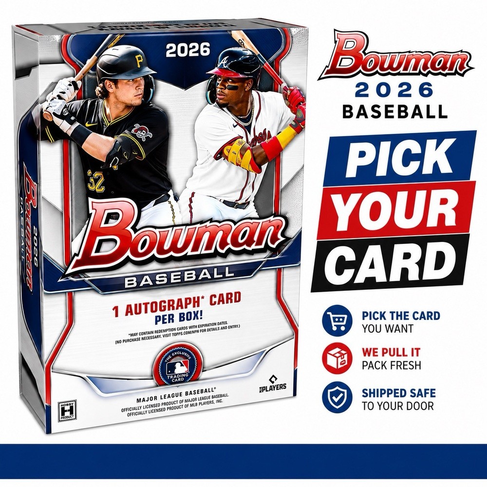 2026 Bowman Baseball CHROME Prospects Pick Your Card # BCP-1 To BCP-150