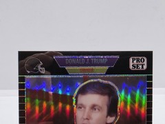 Donald J Trump 2023 Leaf Web Exclusives Pro Set Black /49 USFL Owner USA! 🇺🇸
