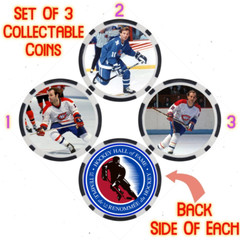 GUY DAMIEN LAFLEUR – HOCKEY HALL OF FAME – COLLECTABLE COIN SET