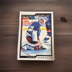 1996-97 Score #105 Nikolai Khabibulin Winnipeg Jets NHL Card Pinnacle