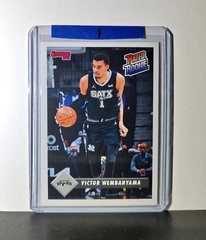 Victor Wembanyama Rookie 2023-24 Panini Donruss Rated Rookie #1 Basketball Card