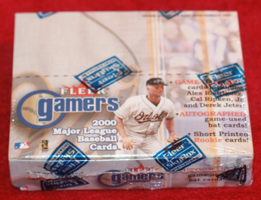2000 Fleer Gamers Baseball – Factory Sealed – 20 Pack Retail Box