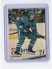 2025-26 Fleer Ultra #109 Macklin Celebrini Rainbow