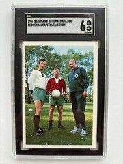 1966 Franz Beckenbauer/Uwe Seeler/Schon Bergmann Automatenbilder Fußball SGC 6