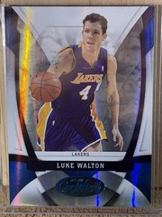 2009-10 Certified Mirror Blue 85/100 Luke Walton #66