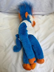 Vintage New York Liberty Rally Monkey Plush Official WNBA Licensed Original Logo