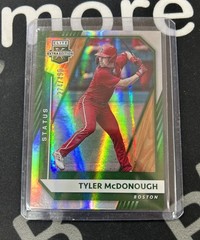 2021 Panini Elite Extra Edition – Tyler McDonough #75 Status Green /499 (RC)