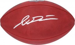 Jaxson Dart New York Giants Autographed Duke Full Color Football
