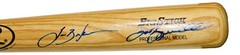 Jeff Bagwell Lance Berkman Autographed 34″ Baseball Bat Astros JSA