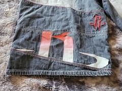 Vintage UNK Jean Shorts Houston Rockets Men’s Sz 42 Baggy NBA Basketball Y2K