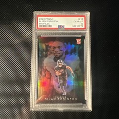 2023 Panini Prizm – Profiles Bijan Robinson #P-17 (RC) – PSA 10