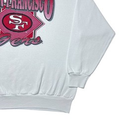 Vintage 1995 NFL San Francisco 49ers True Fan Sportswear Graphic Sweatshirt XXL