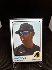 2022 Topps Heritage- Kahlil Watson #203