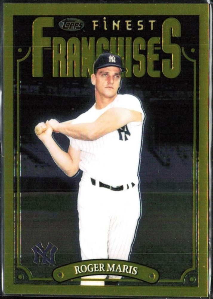 Roger Maris 2023 Topps Finest Franchises #186 New York Yankees