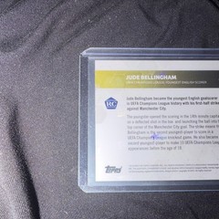 UEFA Jude Bellingham RC w Erling Haaland UCL Topps Now 2020/2021 Card #65 BVB