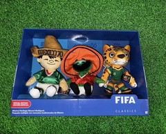 FIFA World Cup Mexican Heritage Mascot Plushes Set Of 3 ~ See Description