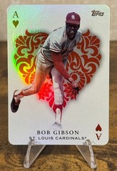 2023 Topps Series 1 Baseball Bob Gibson All Aces AA-2