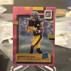 2022 Panini Donruss Optic – Rated Rookie George Pickens #223 Pink Prizm (RC)