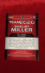 2013 Panini Pinnacle – Team 2020 Insert #T6 – Shelby Miller ⚾️ St. Louis