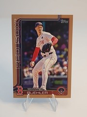 WALKER BUEHLER 2025 TOPPS UPDATE SERIES BASEBALL GOLD /2025 RED SOX