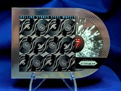 ~ STEEL WHEELS #21 ROLLING STONES 2025 PRIZM ALBUM DIE CUT