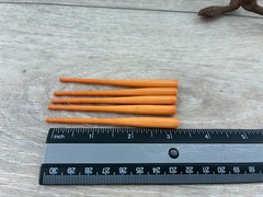 1 Vintage Hartland Statue Baseball Figure Replacement Batter Arms 3.5in Bat Rare