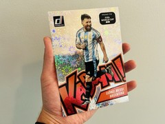 Donruss 2025-26 Road to FIFA World Cup Lionel Messi Kaboom! #1 JUMBO