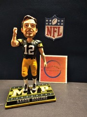 Aaron Rodgers Green Bay Packers NFL 2012 #’d FOCO MVP Bobblehead Loose READ