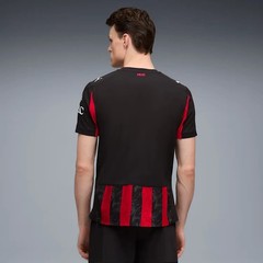 Puma AC Milan 2025/26 Home Jersey Mens Sz Vary Red Black Authentic 779961-01 NWT