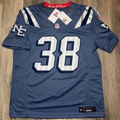 Nike Rhamondre Stevenson New England Patriots Rivalries Limited Authentic Jersey