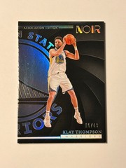 2023-24 Panini Noir #12 Klay Thompson Holo Silver #/49
