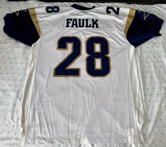 Marshall Faulk – St. Louis Rams Official Authentic Reebok Jersey Size 54