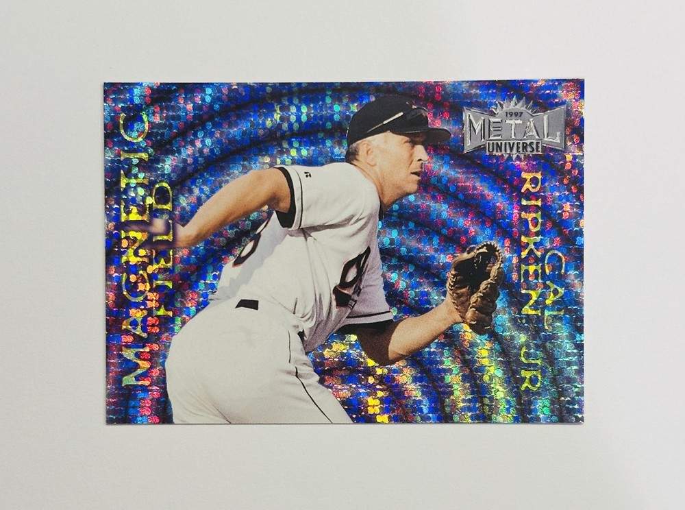 1997 Skybox Metal Universe – Magnetic Field Cal Ripken #8