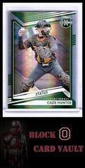 2022 Panini Elite Extra Edition #153 Cade Hunter Status Green #/499