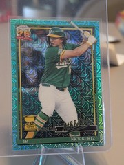 2026 Topps Series 2 #91C2-50 Nick Kurtz Silver Pack Teal Mojo Refractor /199