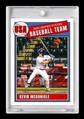 2023 Kevin McGonigle USA Baseball Rookie Card #5 Future Stars Tigers Prospect
