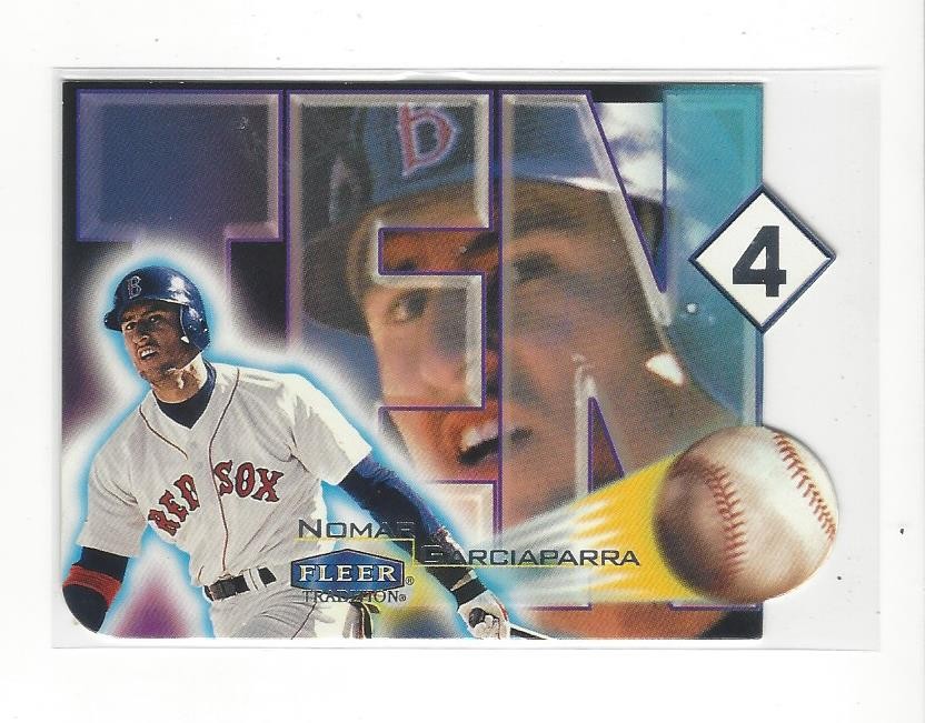 2000 Fleer Tradition Ten-4 #TF2 Nomar Garciaparra Red Sox