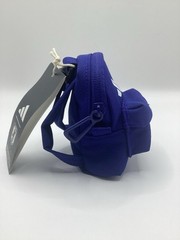 ADIDAS WC 2026 JAPAN NATIONAL TEAM MINI 2 POCKET BACKPACK KEYCHAIN BLUE NWT