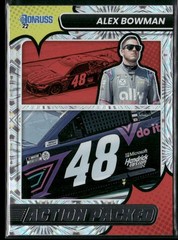 2022 Donruss #9 Alex Bowman Action Packed
