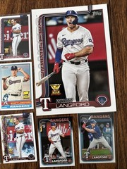 WYATT LANGFORD RC Cup OVERSIZE (5.75×8) 2025 TOPPS OTC-18 + 8 other cards 💥⚾