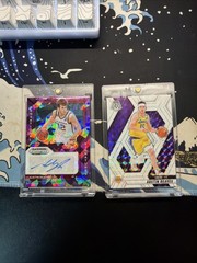 2 Austin Reaves Numbered Cards /25 Short Print and /99 Rookie Auto